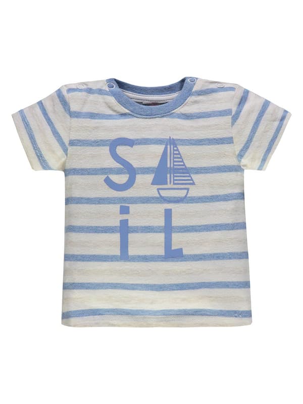 Kanz gråblå baby t-shirt