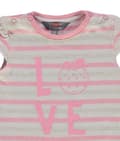 Miniatyrbild 3 av 3: Babyflicka t-shirt grårosa Kanz
