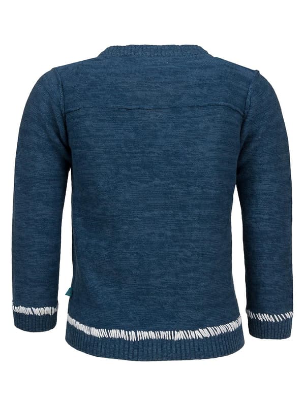 Drenge marineblå cardigan Lief