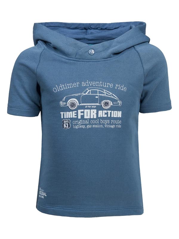 Pojkars Lief-t-shirt med huva
