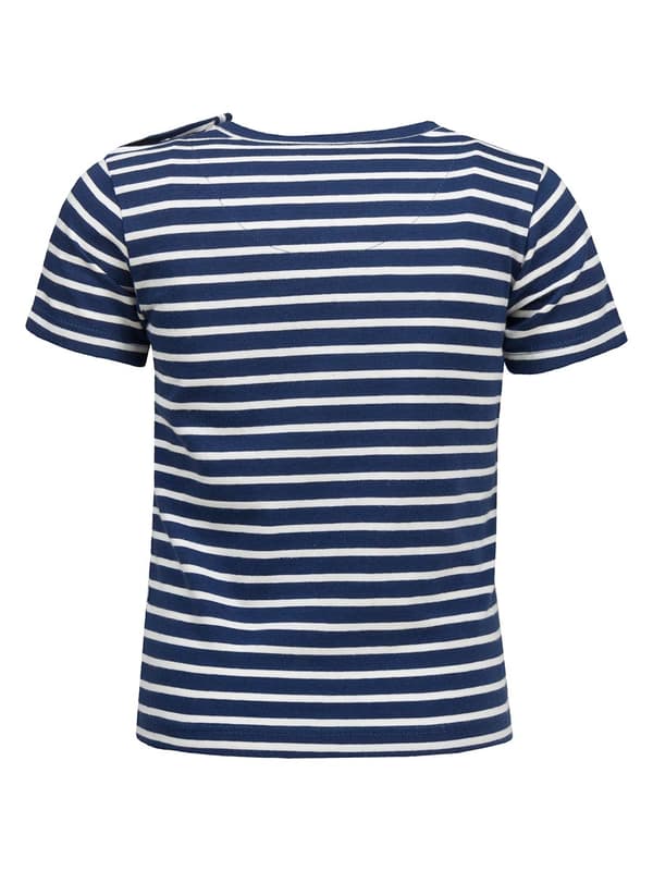 Drenge marineblå stribet t-shirt Lief