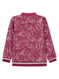 Miniatyrbillede 2 af 3: Pigesweatshirt med blomsterprint, pink Kanz
