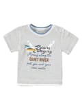 Miniatyrbild 1 av 3: Pojk-T-shirt med korta ärmar, grå, Kanz