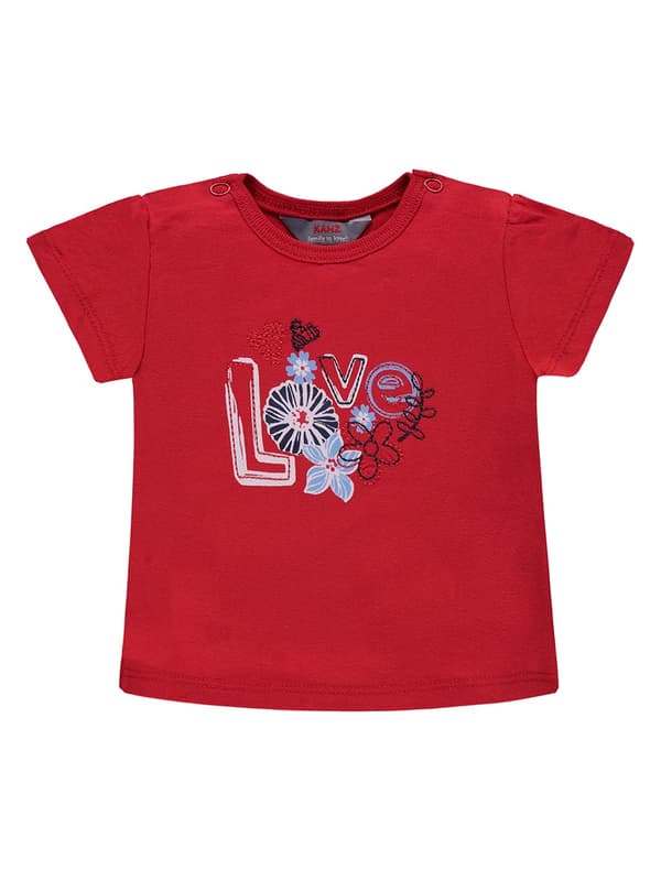 Kortärmad t-shirt för flickor