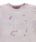 Miniatyrbild 3 av 3: Kortärmad t-shirt för flickor