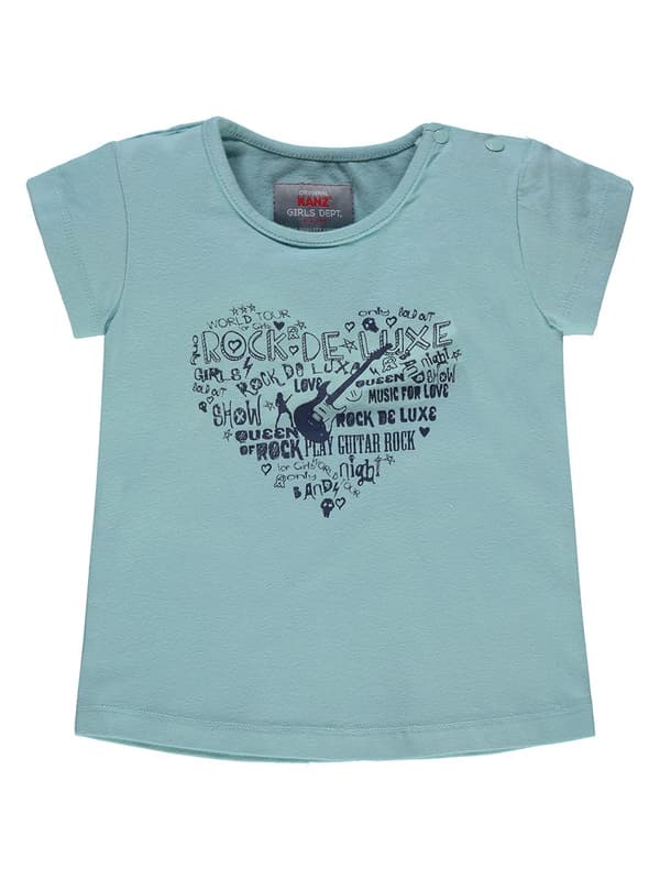 Kortärmad t-shirt för flickor Kanz