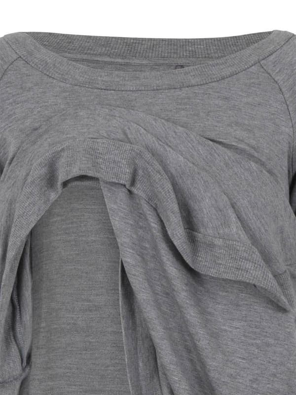 Naisten imetyspaita harmaa Bellybutton Maternity