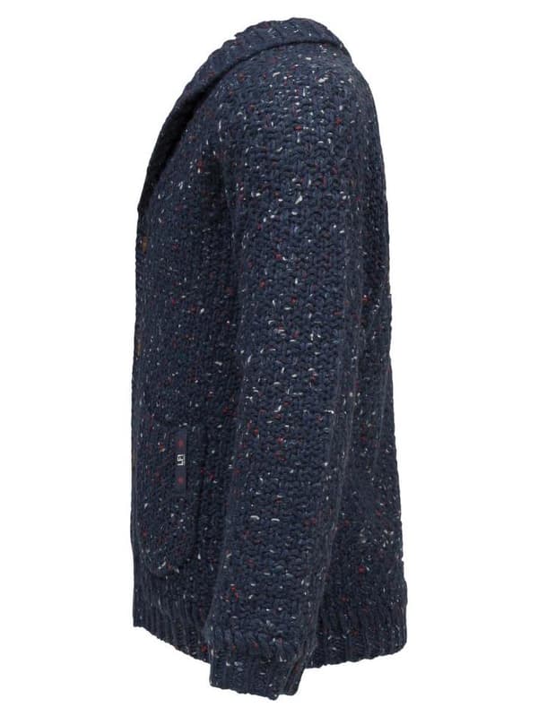 Elegant drengetrøje med knapper, marineblå, Lief