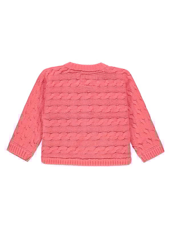 Tyttöjen pitkähihainen bolero, pinkki, Kanz