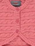 Miniatyrbillede 3 af 3: Pigerbolero med lange ærmer, pink, Kanz