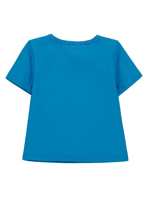 Baby-T-shirt, blå, Kanz