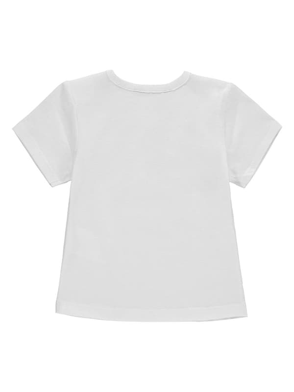 Baby-T-shirt, vit, Så gör man det!, Kanz