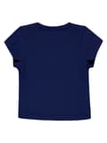 Miniatyrbild 2 av 3: T-shirt för flickor, marinblå, snäckor, Kanz