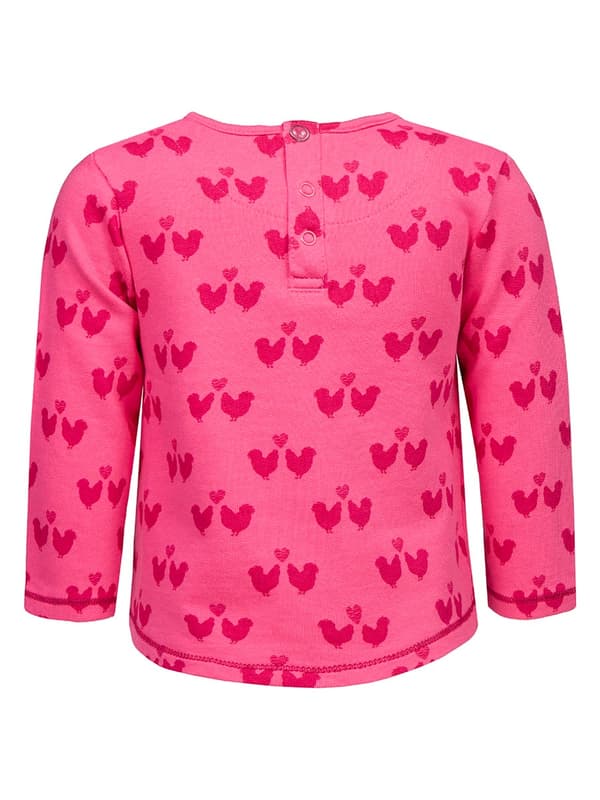 Långärmad blus för flickor, rosa, Lief