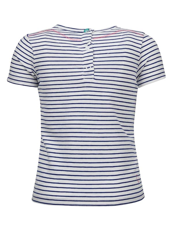 T-shirt med fiskmotiv för flickor, Lief