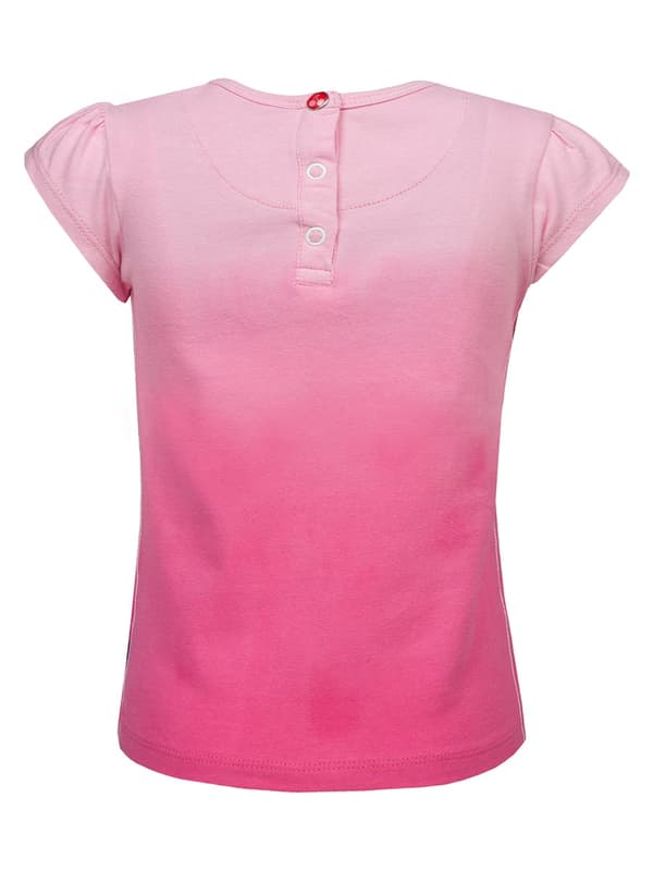 Flicka-T-shirt, rosa, körsbär, Lief