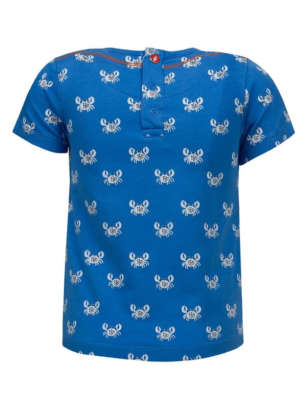 Drenge T-shirt, blå, Oh Boy, Lief