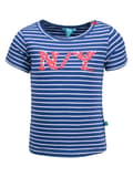 Miniatyrbillede 1 af 4: Piger T-shirt, blå, striber, NY, Lief