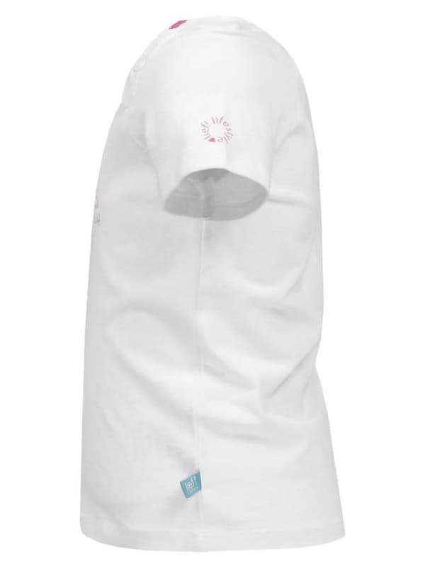 Pige-T-shirt, hvid, Glade tanker, Lief
