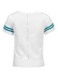 Miniatyrbild 2 av 4: Pojk-T-shirt med Mr.-tryck Chill white Lief