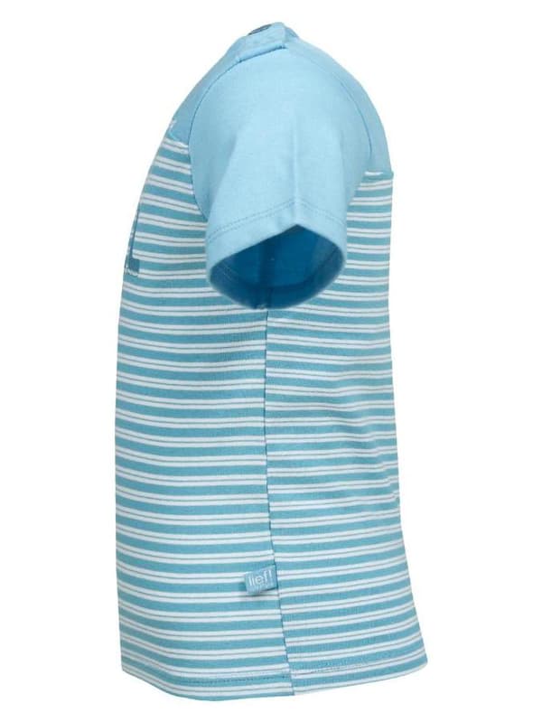 Pojk T-shirt med korta ärmar Chill blå Lief