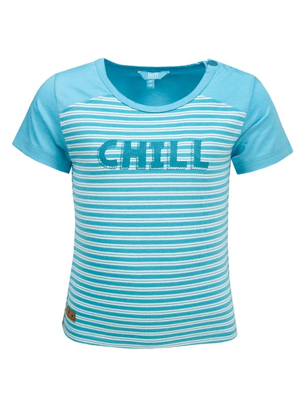 Pojk T-shirt med korta ärmar Chill blå Lief