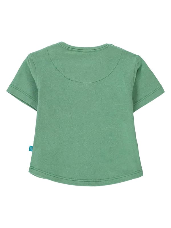 Babypojke T-shirt bilgrön Lief