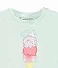 Miniatyrbillede 3 af 3: Piger T-shirt med Kanz-print