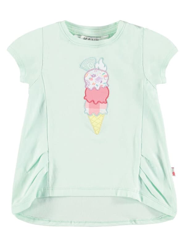 Piger T-shirt med Kanz-print