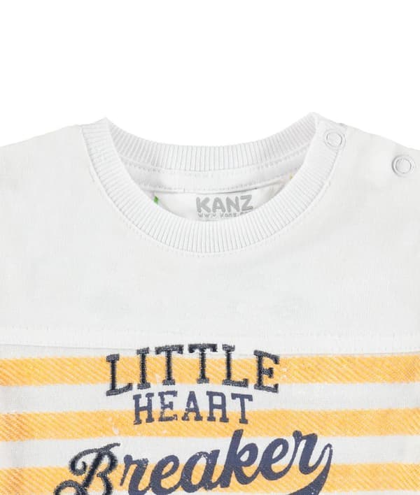 Kanz Gulrandig Baby T-shirt