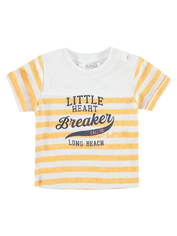 Kanz Gulrandig Baby T-shirt