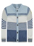 Miniatyrbillede 1 af 3: Drenges blå sweater med knapper Kanz