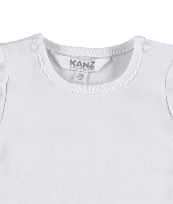 Kanz vit t-shirt för baby