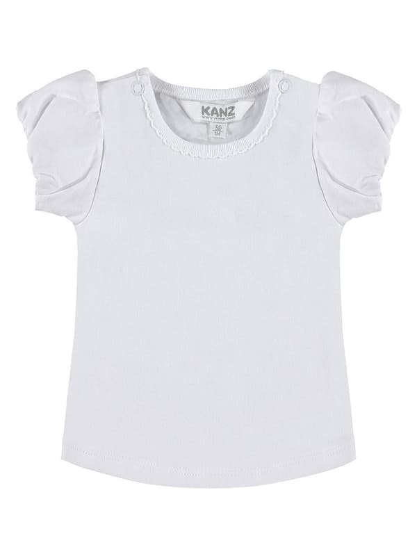 Kanz vit t-shirt för baby