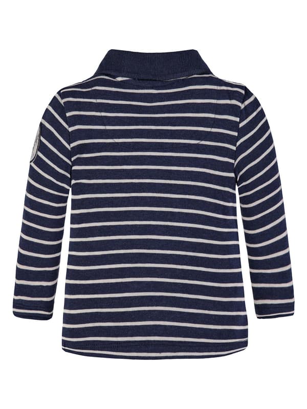 Baby randig blus marinblå Kanz
