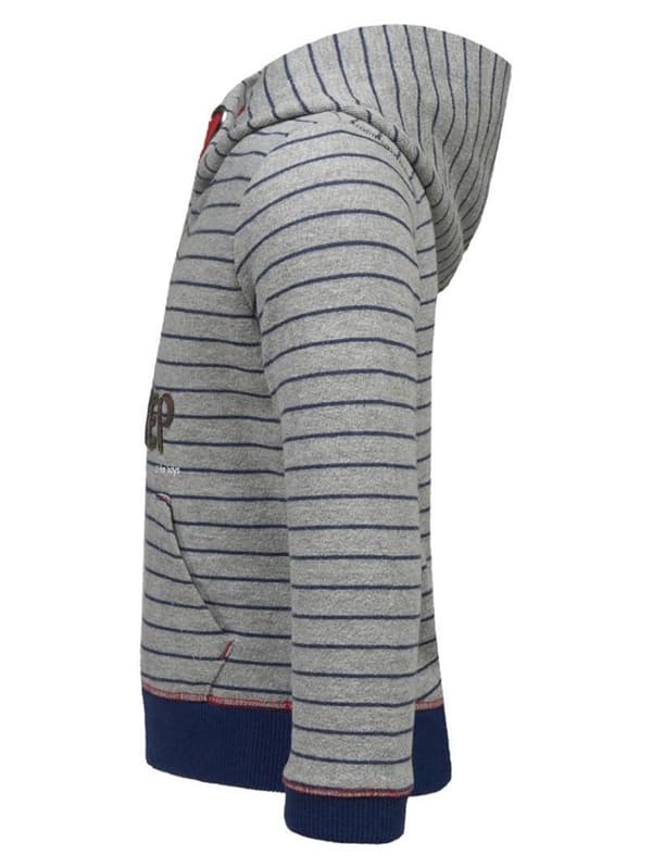 Grå hoodie för pojkar, Lief