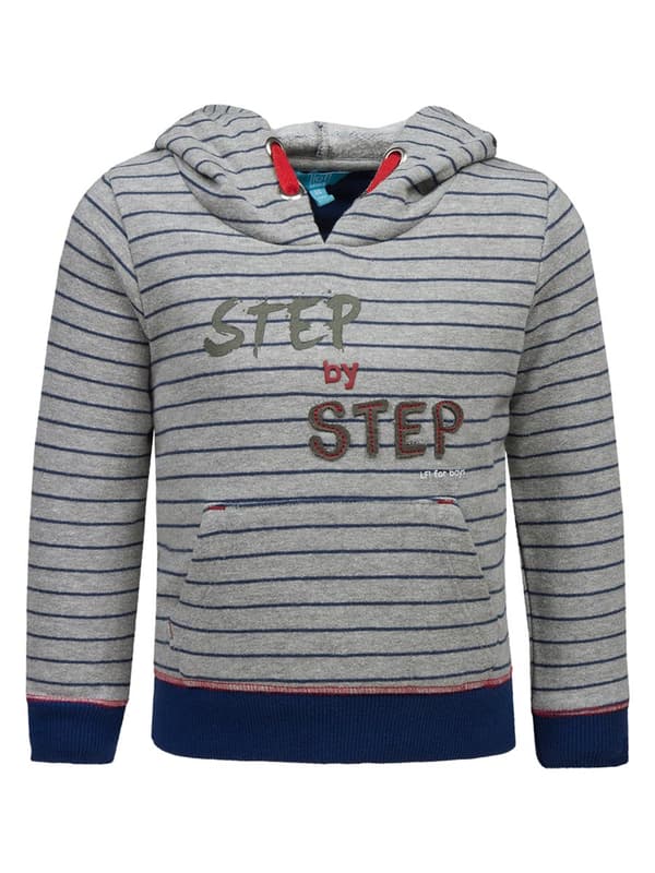 Grå hoodie för pojkar, Lief
