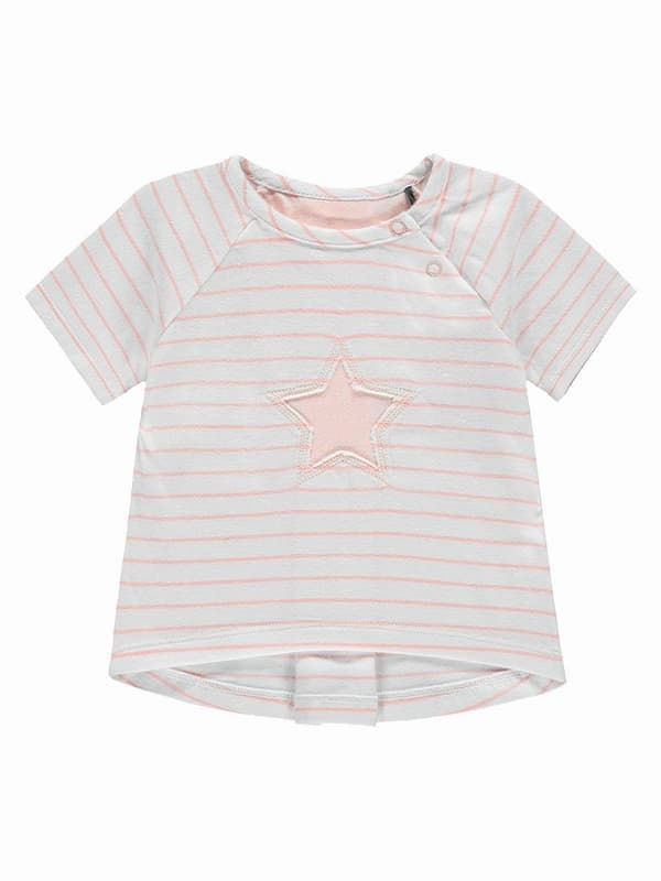 Navelknapp baby-t-shirt
