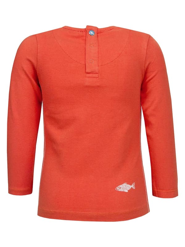 Långärmad blus för pojkar, orange Lief