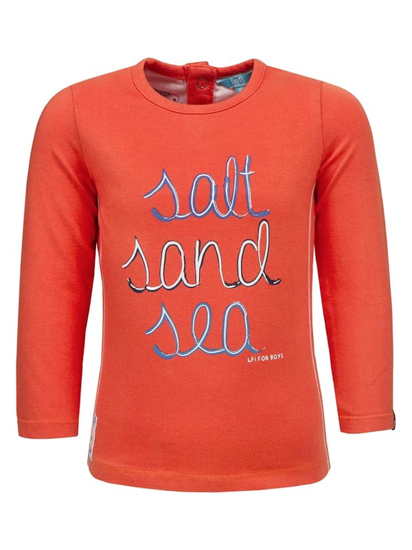 Långärmad blus för pojkar, orange Lief