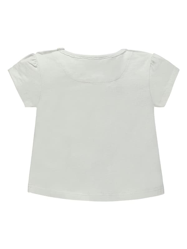 Baby Piger Kortærmet Bluse Hvid Kanz