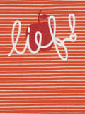 Miniatyrbild 4 av 4: Kortärmad blus för babyflicka, orange, Lief