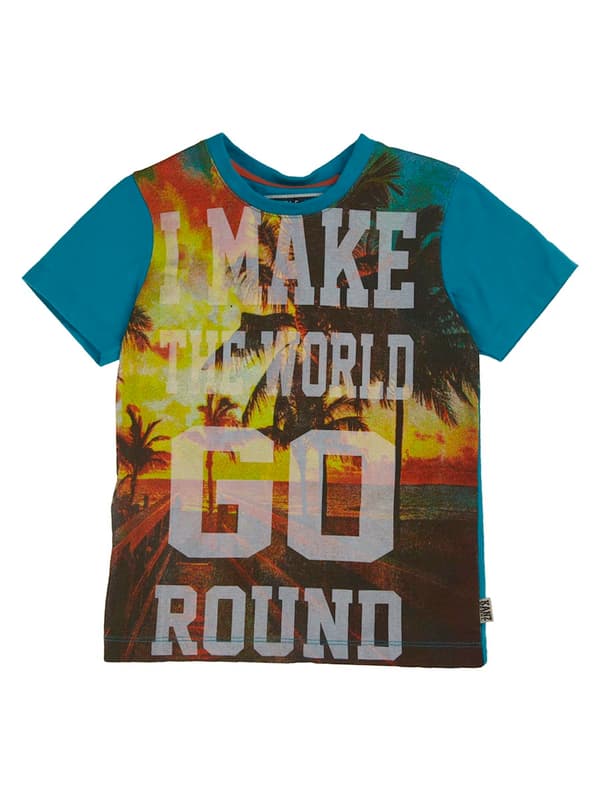 Pojkars kortärmade t-shirt serietidning Kanz