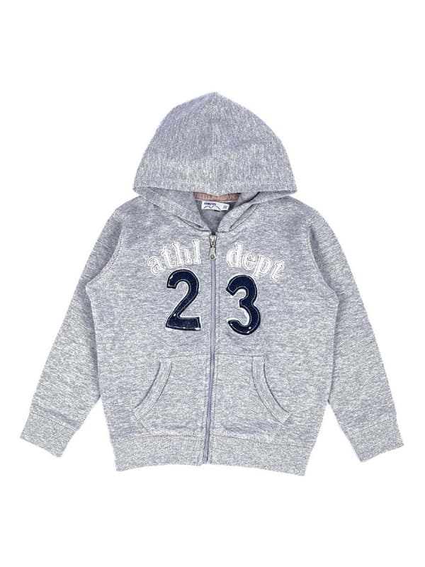 Pojkar grå hoodie Olimpias