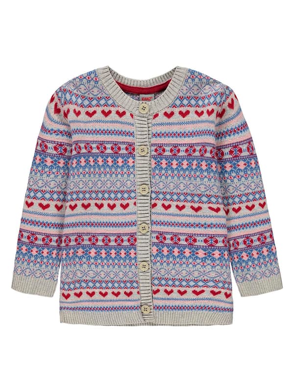Nordiske mønstre til baby cardigans til piger, Kanz