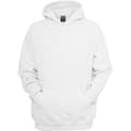 Miniatyrbild 1 av 3: Huvtröja - URBAN CLASSICS - Vit - Långa ärmar - Unisex - Storlek upp till 6XL