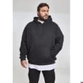 Miniatyrbild 3 av 6: Sweatshirt med huva stora storlekar Urban Classic basic terry