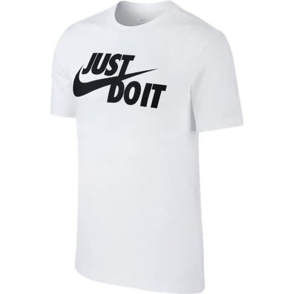 NIKE Mens vit kortärmad T-shirt