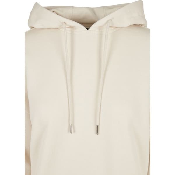 Hoodie - Urban Classics - Ekologisk - Vit - Långa ärmar - Stora storlekar