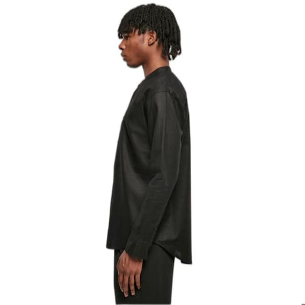Chemise med hög krage i bomull Urban Classics